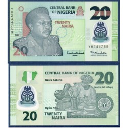 Nigeria Pick N°34g, Billet de Banque de 20 Naira 2011