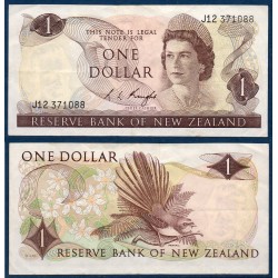 Nouvelle Zelande Pick N°163c, Billet de banque de 1 Dollar 1967-1981