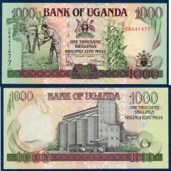 Ouganda Pick N°36a, Billet de banque de 1000 Shillings 1994