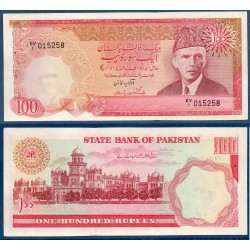 Pakistan Pick N°36, SPL Billet de banque de 100 Rupees 1982