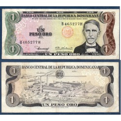 Republique Dominicaine Pick N°117b, Billet de banque de 1 Peso oro 1981