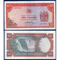 Rhodésie Pick N°39a, Spl Billet de banque de 2 dollars 1979