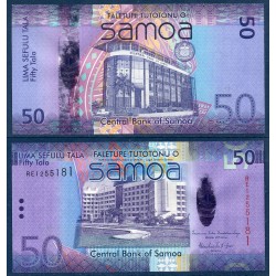 Samoa Pick N°41b, Billet de banque de 50 Tala 2014