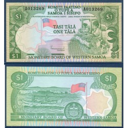 Samoa Pick N°19, Billet de banque de 2 Tala 1980