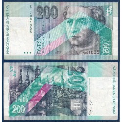 Slovaquie Pick N°26a, Billet de banque de 200 Korun 1995