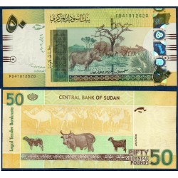 Soudan Pick N°69a, Billet de banque de 50 Pounds 2006