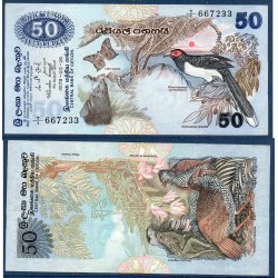 Sri Lanka Pick N°87a, TTB Billet de banque de 50 Rupees 1979