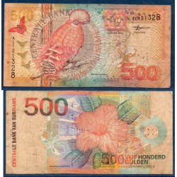 Suriname Pick N°150, TB Billet de banque de 500 Gulden 2000