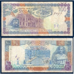 Syrie Pick N°108, Billet de banque de 100 Pounds 1998