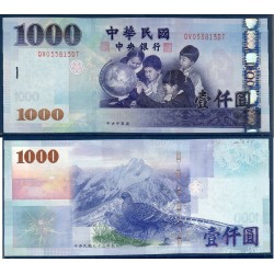 Taïwan Pick N°1997, Neuf Billet de banque de banque de 1000 dollars 2004