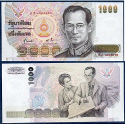 Thaïlande Pick N°92, Neuf Billet de banque de banque de 1000 Bath 1992