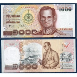 Thaïlande Pick N°104, Neuf Billet de banque de banque de 1000 Baht 1999
