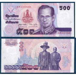 Thaïlande Pick N°100, Billet de banque de banque de 500 Baht 1996