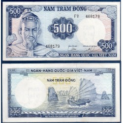 Viet-Nam Sud Pick N°23a, Billet de banque de 500 dong 1966