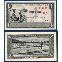 Viet-Nam Sud Pick N°11a, Billet de banque de 1 dong 1955