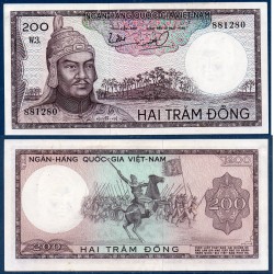 Viet-Nam Sud Pick N°20b, Billet de banque de 200 dong 1966
