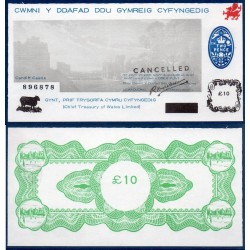 Pays de Galles, Billet de banque de 10 pounds 1970