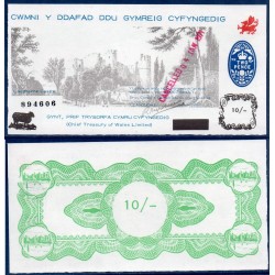 Pays de Galles, Billet de banque de 10 shillings 1970