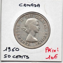 Canada 50 cents 1960 Spl, KM 56 pièce de monnaie