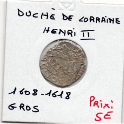 Duché de lorraine, Henri 1er (1608-1618) gros