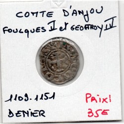 comté d'Anjou, Foulques V et Geoffroy IV, (1109-1151) Denier