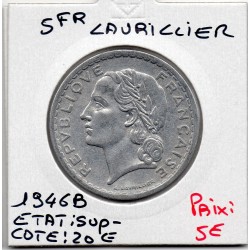 5 francs Lavrillier 1946 B Beaumont Sup-, France pièce de monnaie