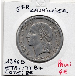 5 francs Lavrillier 1946 B Beaumont TTB+, France pièce de monnaie