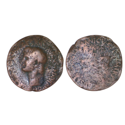 As de Germanicus sous Caligula (40-41), Ric 35 Sear 1821 Rome