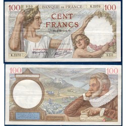 100 Francs Sully TTB 5.10.1939 Billet de la banque de France