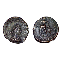 AE4 Valentinien II (383-386), RIC 45 sear 20347 atelier Nicomedie