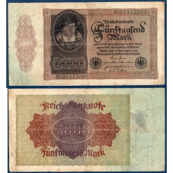 Allemagne Pick N°78, Billet de banque de 5000 Mark 1922