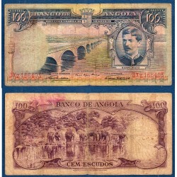 Angola Pick N°89a, B Billet de banque de 100 Escudos 1956