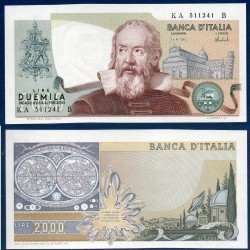 Italie Pick N°103a, neuf Billet de banque de 2000 Lire 1973