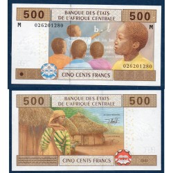 Afrique Centrale Pick 306Ma pour le Centrafrique, Billet de banque de 1000 Francs CFA 2002