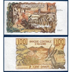 Algérie Pick N°128a, Sup Billet de banque de 100 dinar 1970