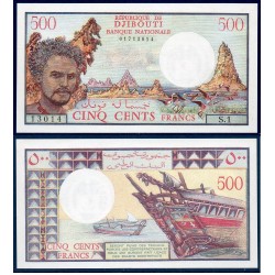 Djibouti Pick N°36a, Neuf Billet de banque de 500 Francs 1979