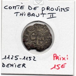 Champagne, Comté de Provins, Thibaut II (1125-1152) Denier