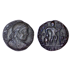 AE3 Valentinien I (367-375), RIC 26a atelier Rome