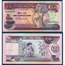 Ethiopie Pick N°34a, TTB Billet de banque de 100 Birr 1976