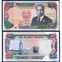 Kenya Pick N°30a, Spl Billet de banque de 500 Shillings 1992