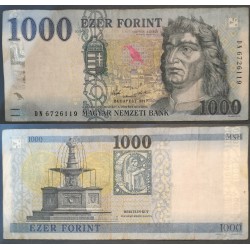 Hongrie Pick N°203a, TTB Billet de banque de 1000 Forint 2017