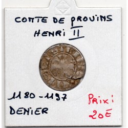 Champagne, Comté de Provins, Henri II (1180-1197) Denier