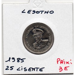 Lesotho 10 Lisente 1985 Neuf, KM 20 pièce de monnaie