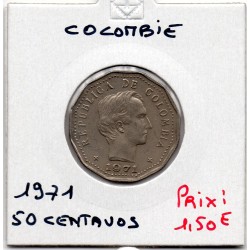 Colombie 20 centavos 1971 Sup, KM 244 pièce de monnaie