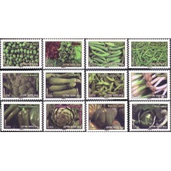 Autoadhésif Yvert No 739-750 les légumes