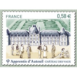 Timbre France Yvert No 4738 Apprentis d'Auteuil - Château des Vaux