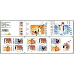 Yvert BC4149 Carnet Journée du timbre 2008 Droopy, Tex avery