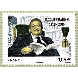 Timbre France Yvert No 4754 Jacques Baumel