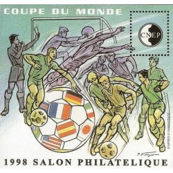Bloc CNEP Yvert No 26 Coupe du monde 1998 salon philatélique de Lyon