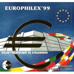 Bloc CNEP Yvert No 29 Europhilex 1999 salon philatélique de Strasbourg
